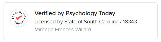 Mindfulness-based grief and trauma counseling in South Carolina with Miranda Willard